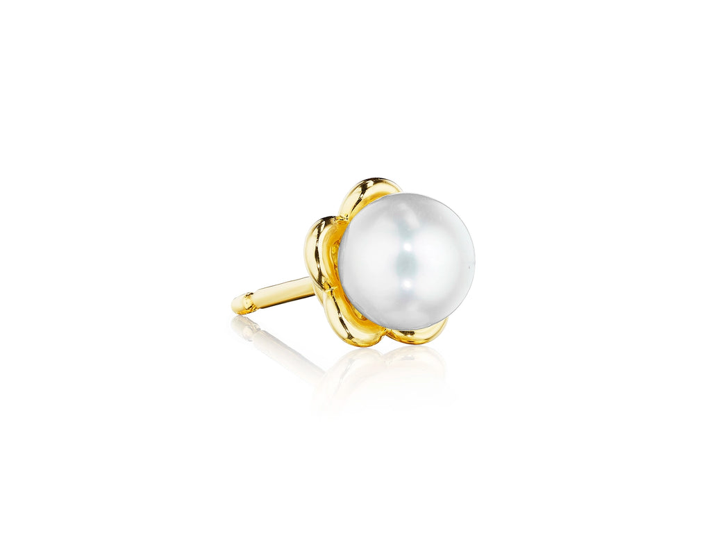 PETITE TIARA PEARL STUD