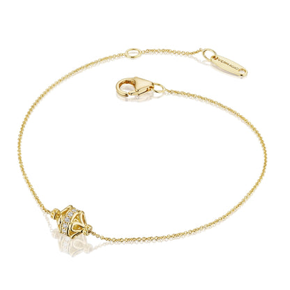 TIARA DIAMOND RONDELLE BRACELET