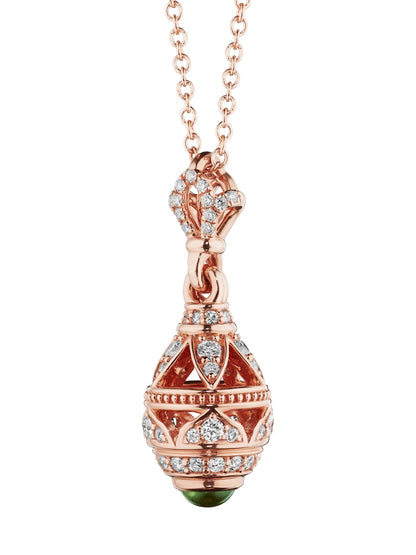 BEAD 4 DIAMOND & AMETHYST PENDANT