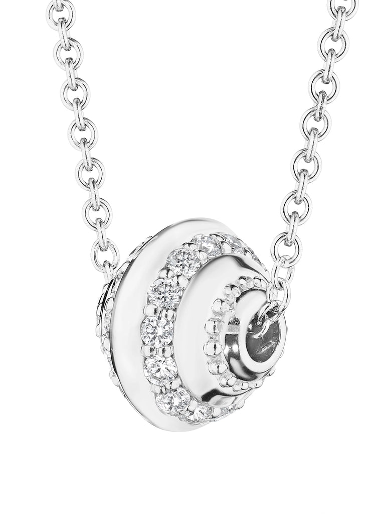 DIAMOND SLIDE BEAD PENDANT