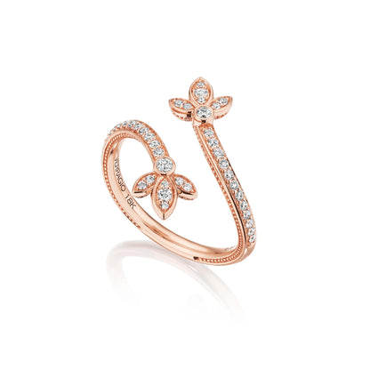ATHENA MARQUISE DIAMOND TOI ET MOI RING