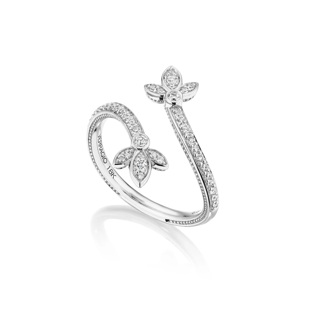 ATHENA MARQUISE DIAMOND TOI ET MOI RING