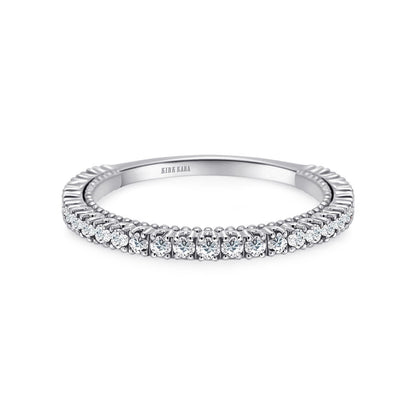 Beaded Timeless Diamond Wedding Band