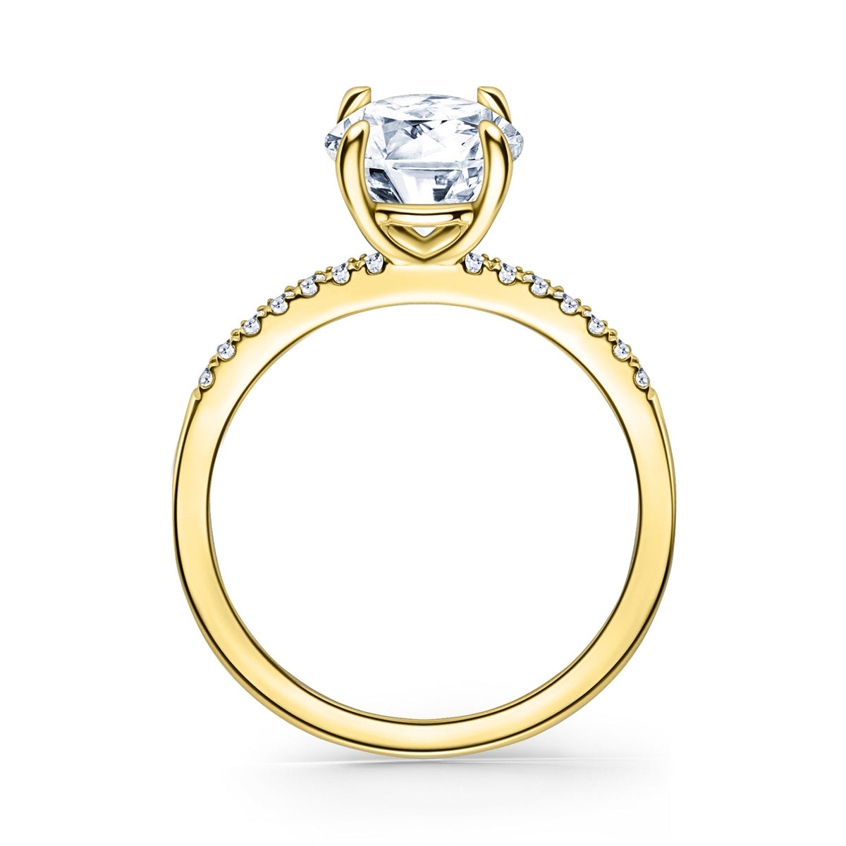 Classic Diamond Solitaire Engagement Ring