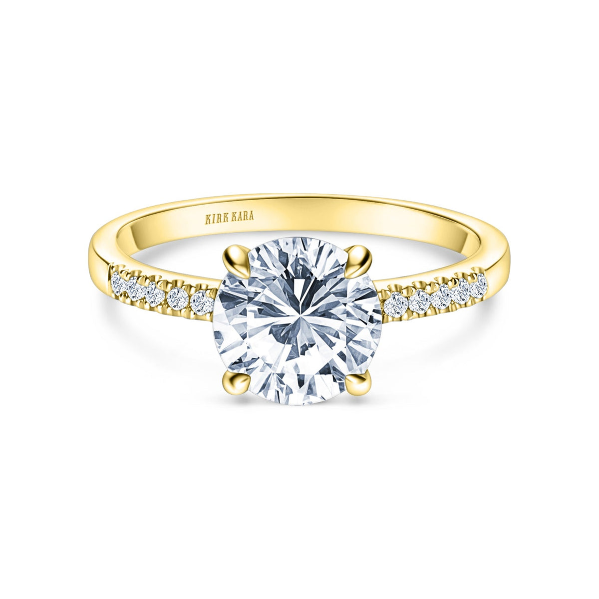 Classic Diamond Solitaire Engagement Ring