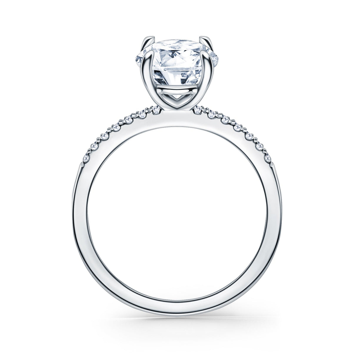 Classic Diamond Solitaire Engagement Ring