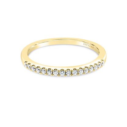 Classic Prong Set Straight Diamond Wedding Band
