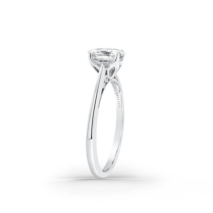 Classic Filigree Milgrain Solitaire Engagement Ring