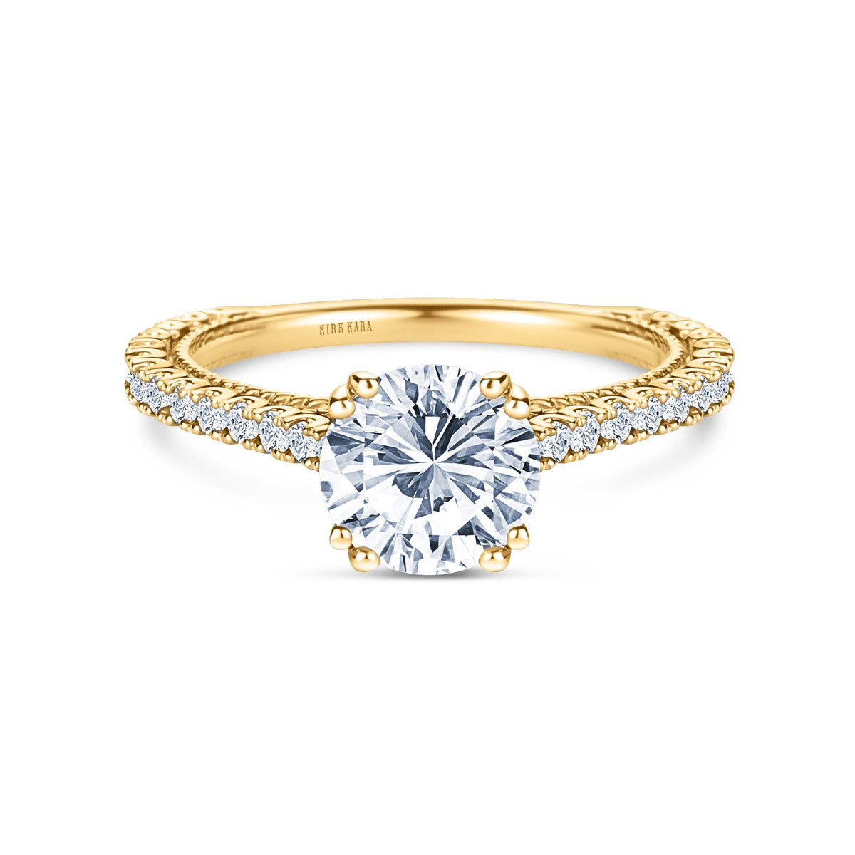 Rope Timeless Diamond Engagement Ring