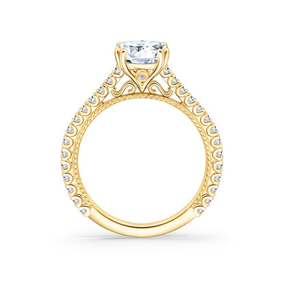 Rope Timeless Diamond Engagement Ring