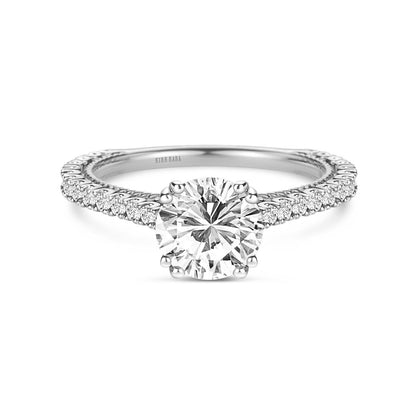 Rope Timeless Diamond Engagement Ring