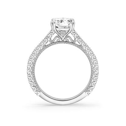 Rope Timeless Diamond Engagement Ring