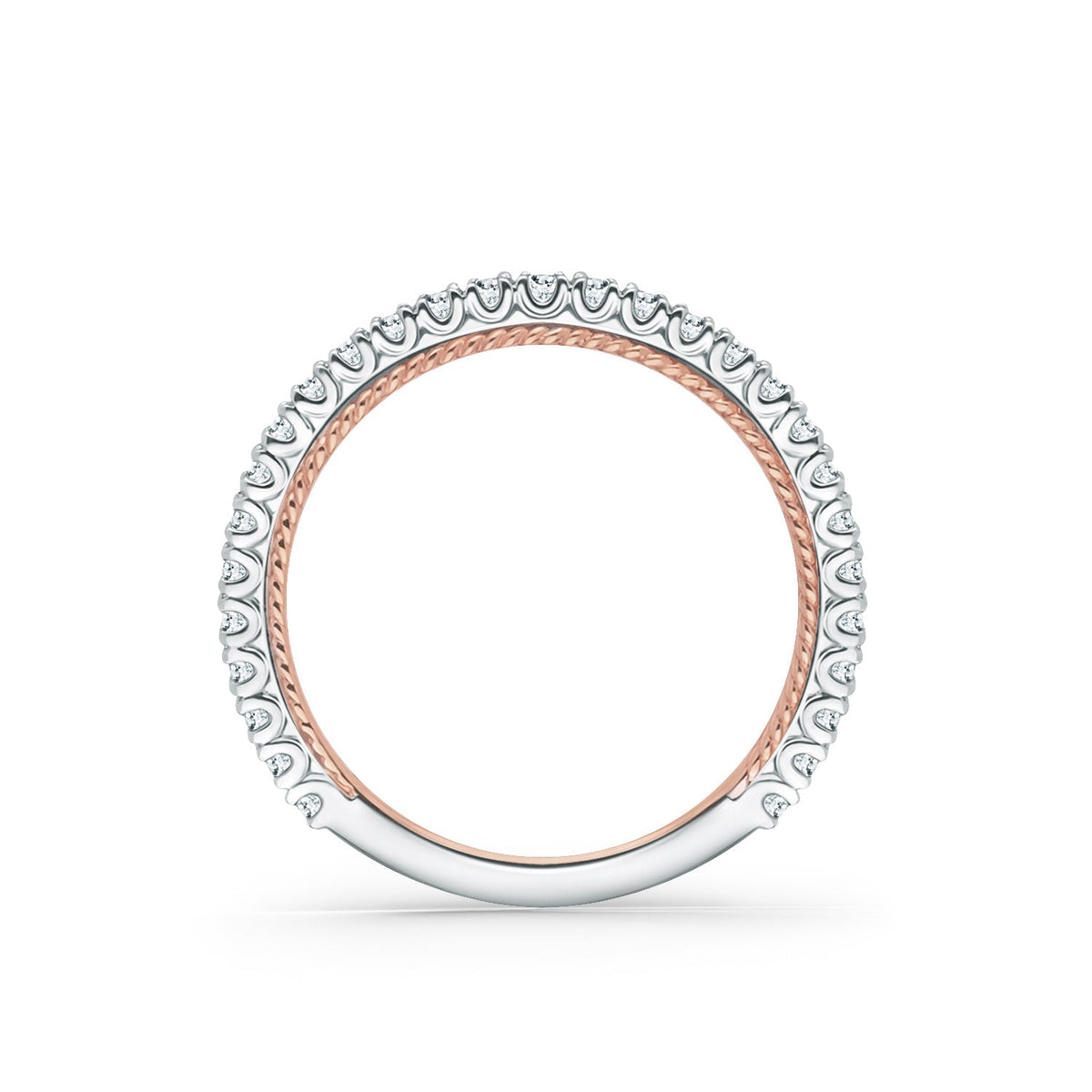 Rope Timeless Diamond Wedding Band