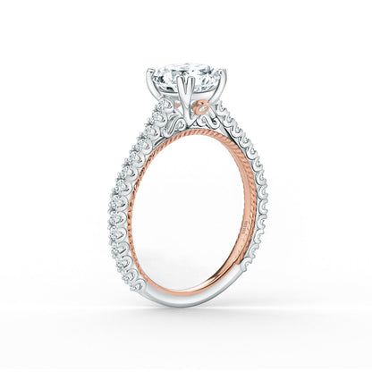 Rope Timeless Diamond Engagement Ring