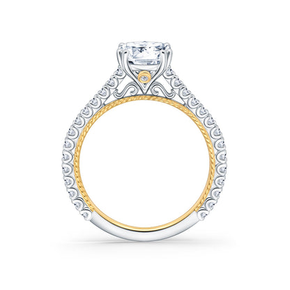 Rope Timeless Diamond Engagement Ring