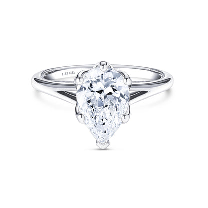 Fancy Split Shank High Polish Engagement Ring