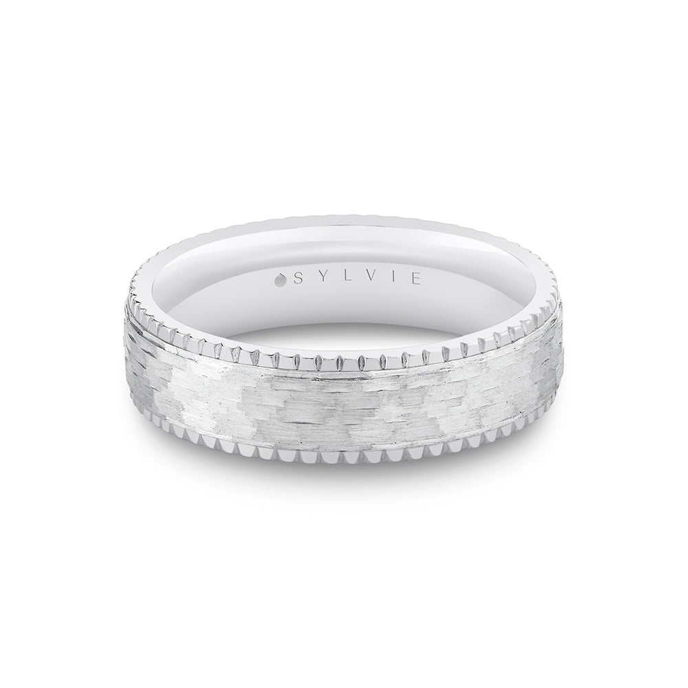 Sylvie Heritage Two Tone Brushed Men's Band - Anthony
