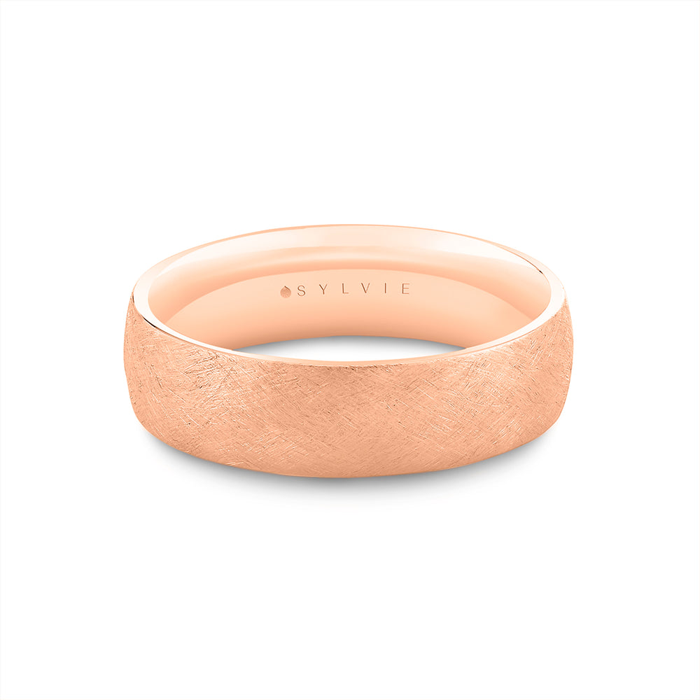 Sylvie Heritage Matte Ice Men's Band - Levi