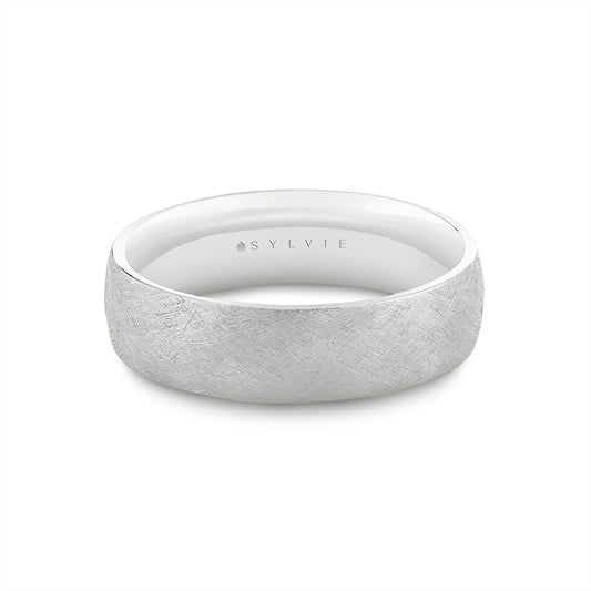 Sylvie Heritage Matte Ice Men's Band - Levi