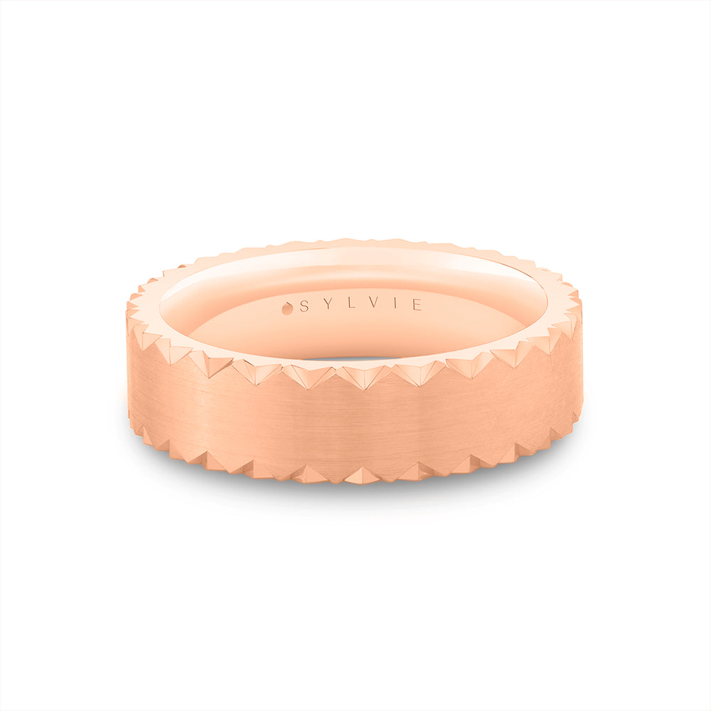 Sylvie Fluted Shell Brushed Men's Band - Zane