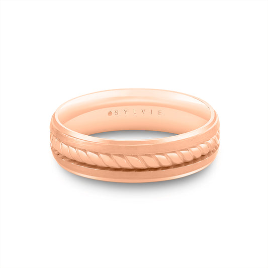 Sylvie Heritage Brushed Rope Men's Band - Harrison