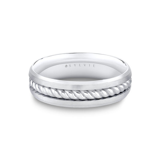Sylvie Heritage Brushed Rope Men's Band - Harrison