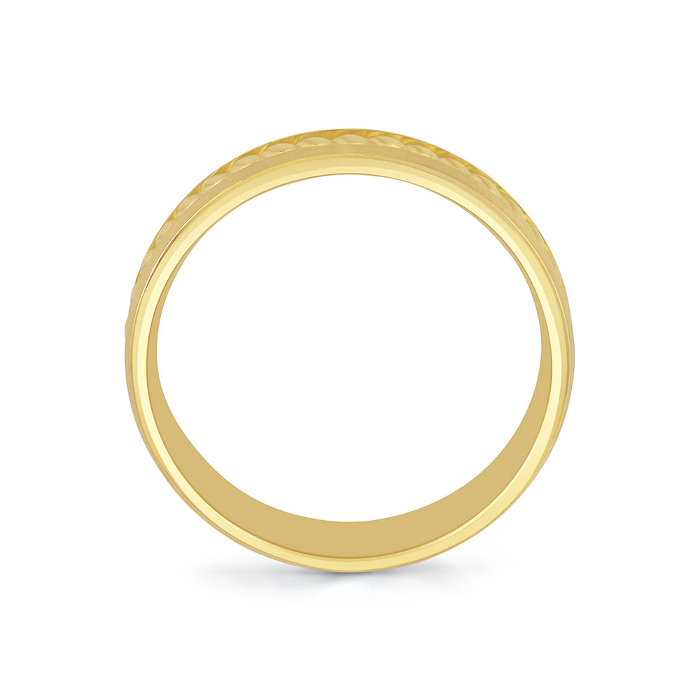 Sylvie Heritage Brushed Rope Men's Band - Harrison
