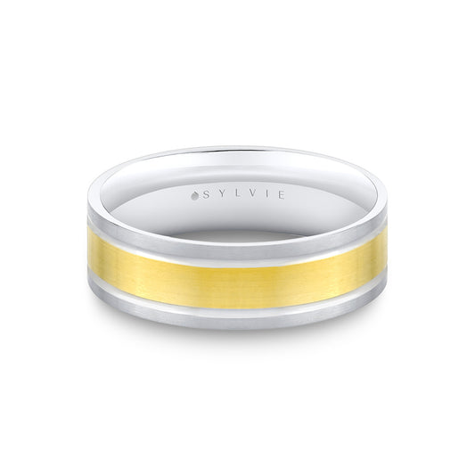 Sylvie Heritage Two Tone Brushed Men's Band - Sullivan