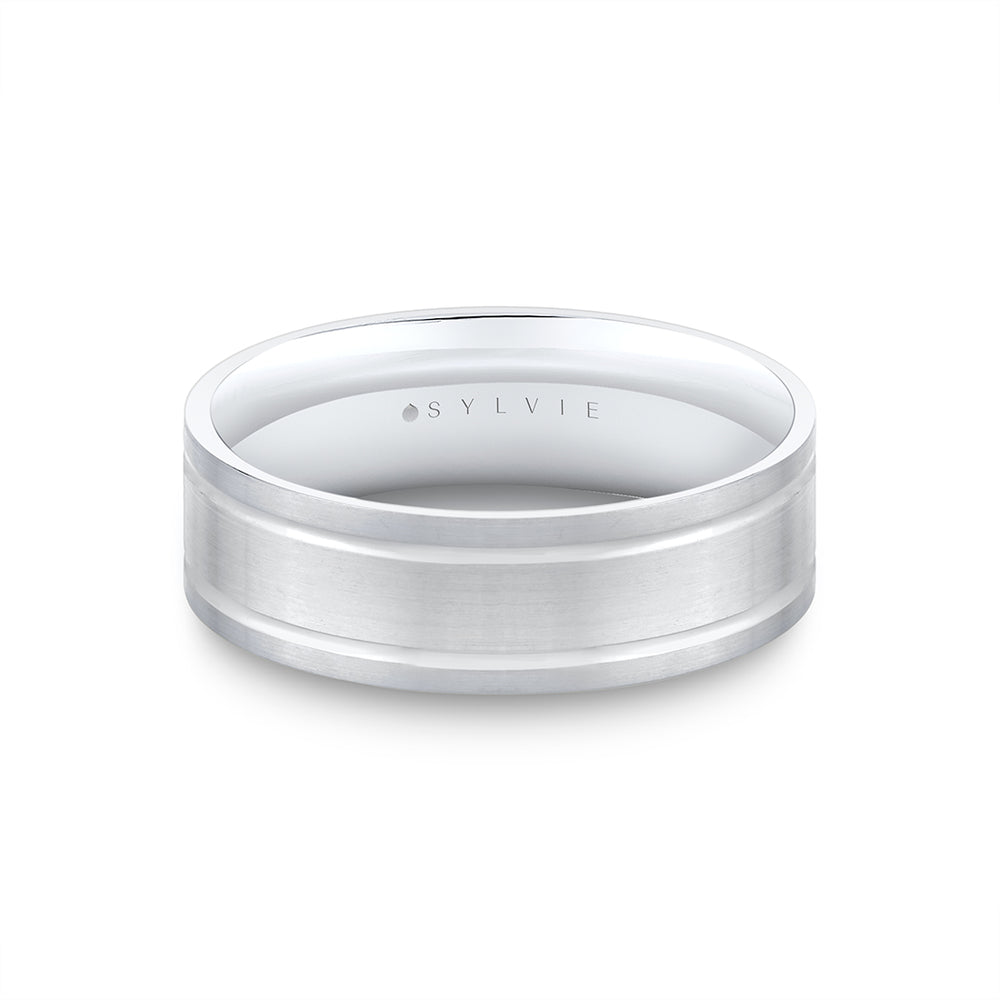 Sylvie Heritage Two Tone Brushed Men's Band - Sullivan