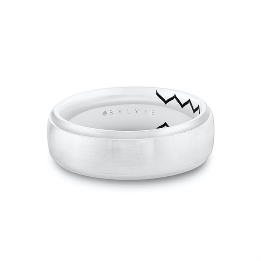 Sylvie Shell Ascend Two Tone Brushed Men's Band - Parker