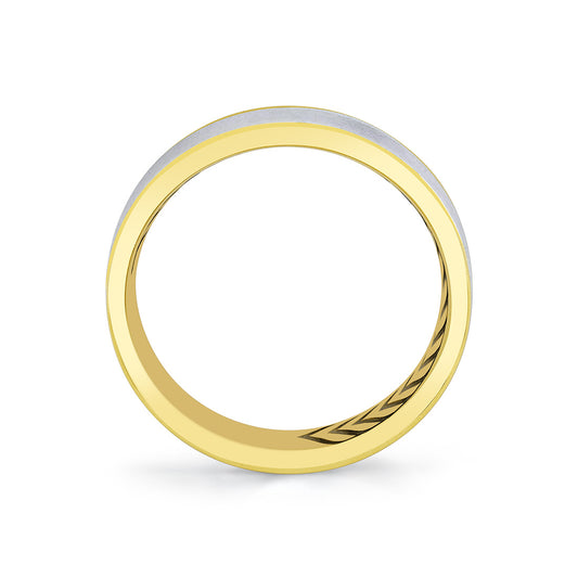 Sylvie Shell Apex Two Tone Brushed Men's Band - Julian