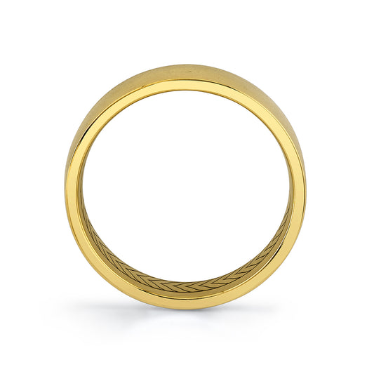 Sylvie Shell Apex Polished Men's Band - Tate