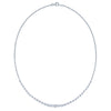 Starry Night Demi-Riviera in 18K White Gold, 1.50 Carat Total Weight