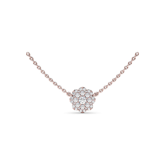Magnolia Diamond Necklace