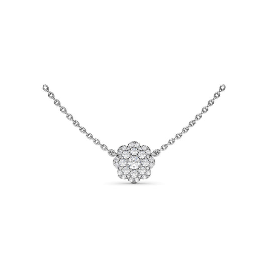 Magnolia Diamond Necklace