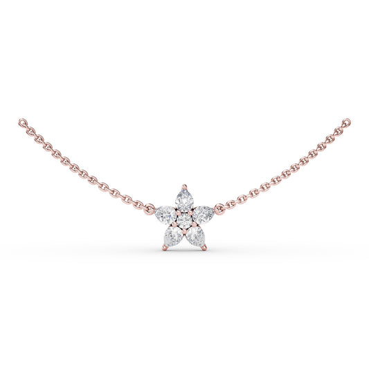 Catalina Diamond Star Necklace
