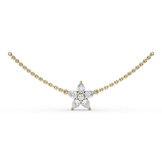 Catalina Diamond Star Necklace