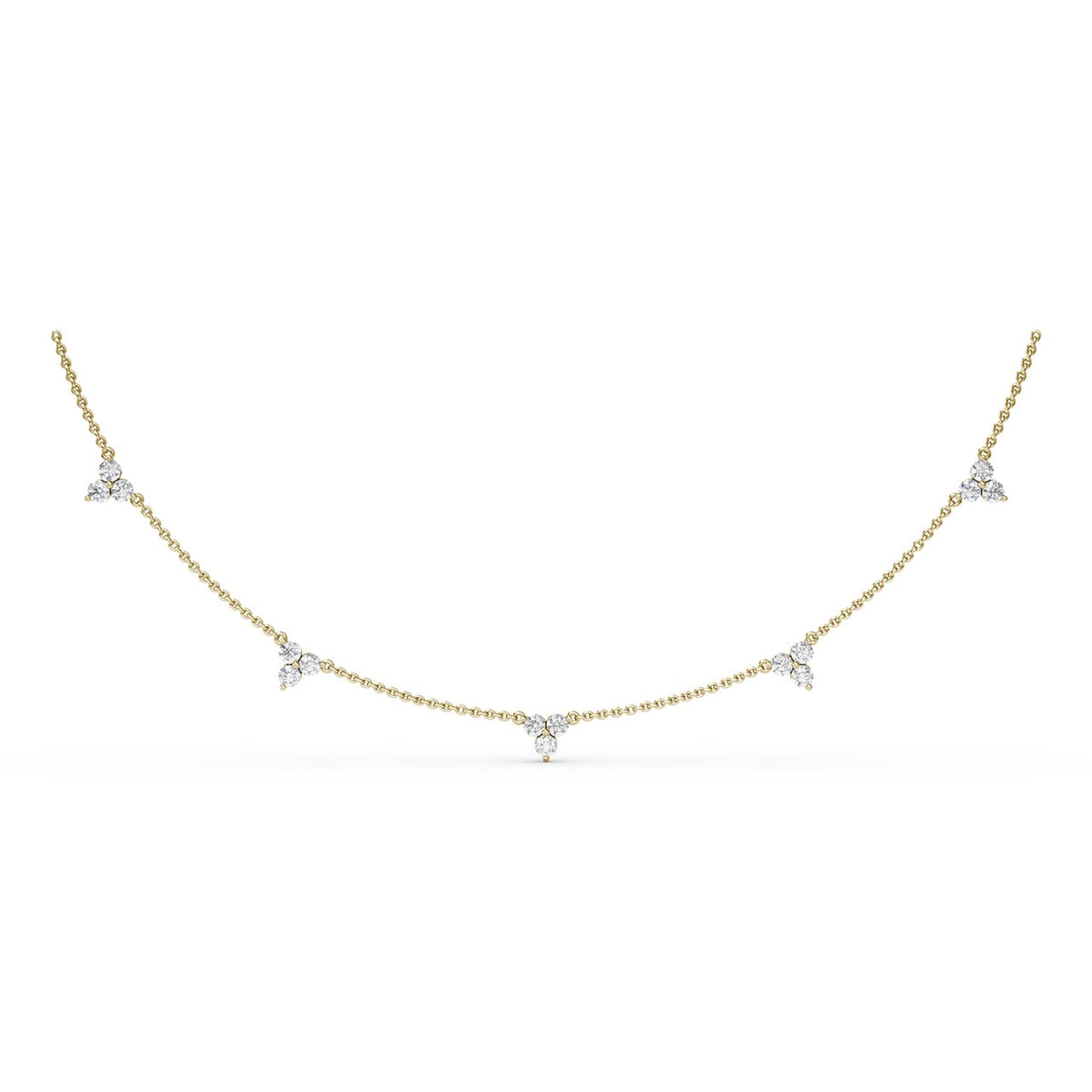 Empire Diamond Necklace