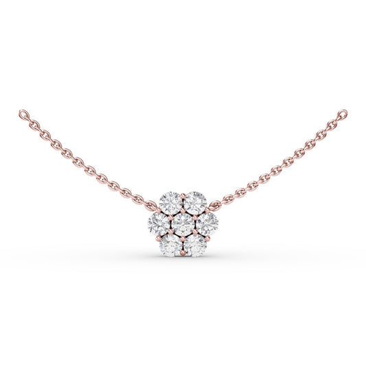 Magnolia Diamond Necklace