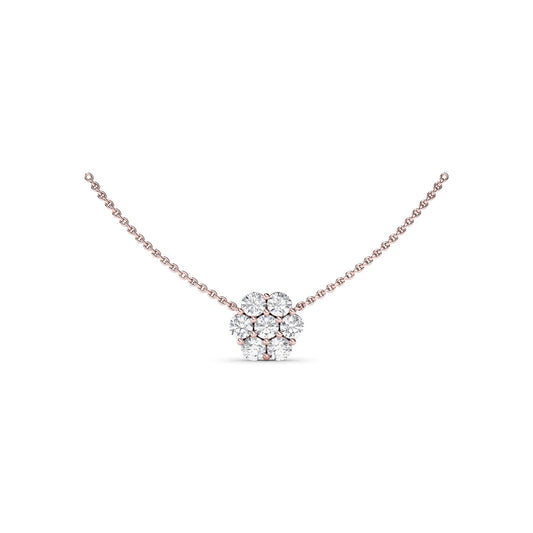 Magnolia Diamond Necklace