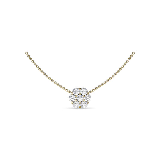 Magnolia Diamond Necklace
