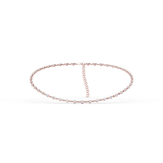 4ct Diamond Choker Necklace