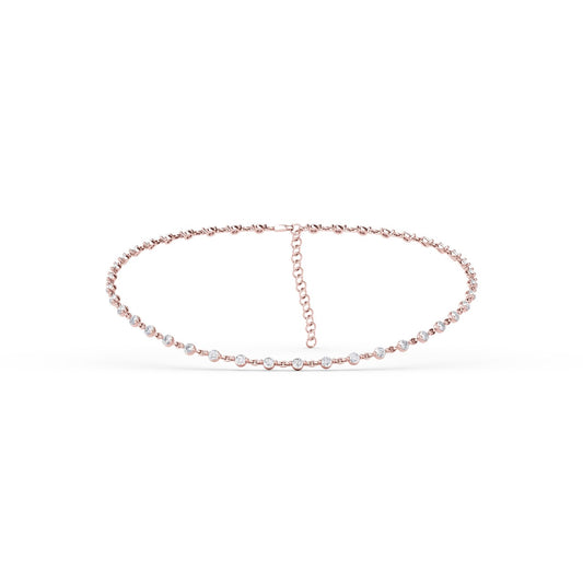 6.15ct Diamond Choker Necklace