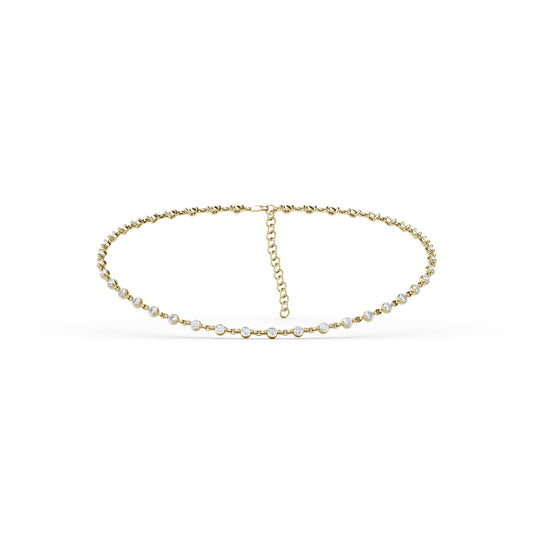 6.15ct Diamond Choker Necklace