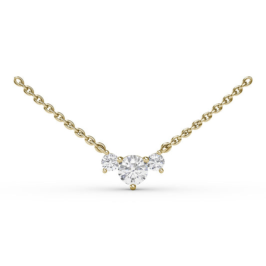 Empire Diamond Necklace