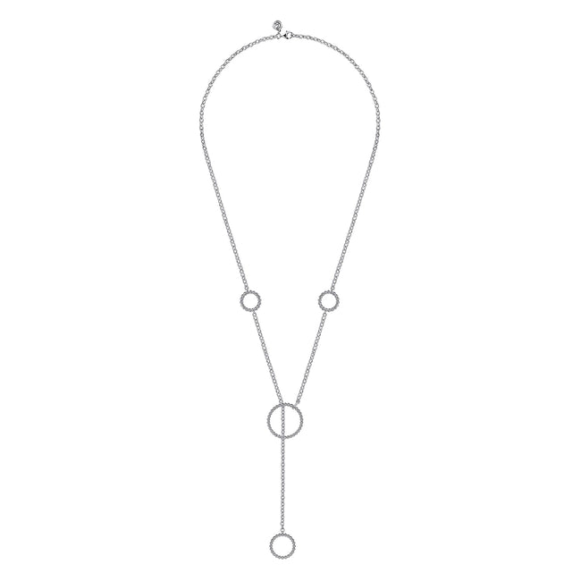 925 Sterling Silver Bujukan Y Knot Necklace