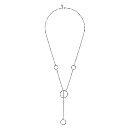 925 Sterling Silver Bujukan Y Knot Necklace
