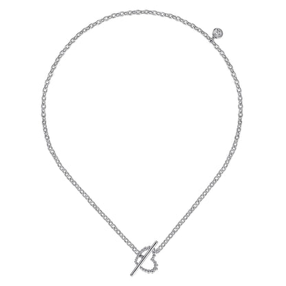 925 Sterling Silver Bujukan Heart Necklace