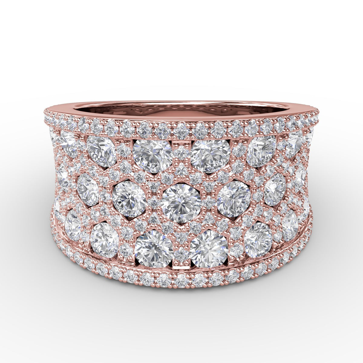 Motif Diamond Ring