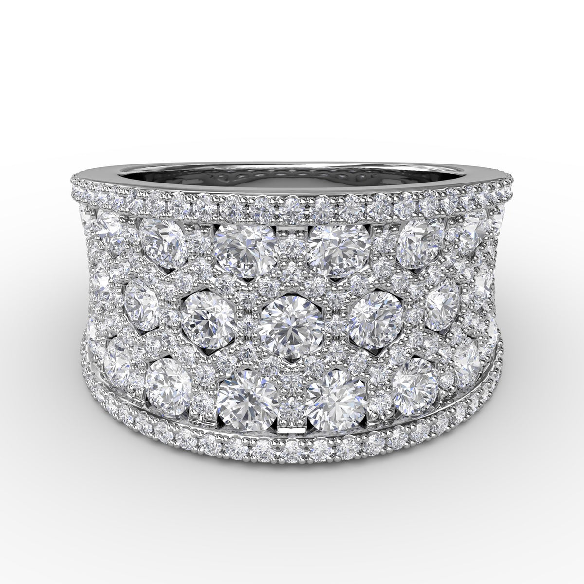 Motif Diamond Ring